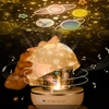 Starry Sky Projection Lamp Night Light Creative Gift Birthday Gift for Children Luminous Musical Box