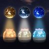 Starry Sky Projection Lamp Night Light Creative Gift Birthday Gift for Children Luminous Musical Box
