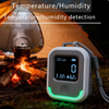 Portable Outdoor Camping Temperature And Humidity Meter with Carbon Monoxide Detection Humidity And Temperature Gauge