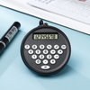 Battery Powered 8 Digit Mini Calculator Keychain Circular Calculator Portable Children's Electronic Calculator 