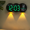 LED Desk Clock Wall Clock with Light Reloj De Pared Digital Table Alarm Clock