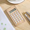 Learning Supplies Maze Toys 8 Digit Desktop Calculator Battery Or Solar Power Calculator Bamboo Dual Power Scientific Calculator