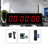 LED Competition Timer Large Screen Sports Fitness Stopwatch Digital Clock Digital Countdown Timer 