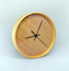 DIY wooden clock with silent movement Customized clock face and color Quartz wall clock for home decor